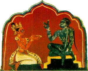 Sukadeva narrates the Bhagavata to Pariksita